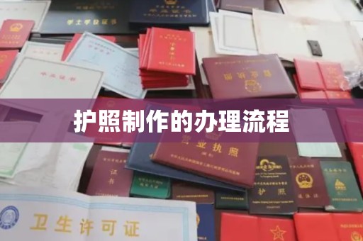 牡丹护照制作的办理流程